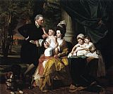 John Singleton Copley Sir William Pepperrell and Family painting